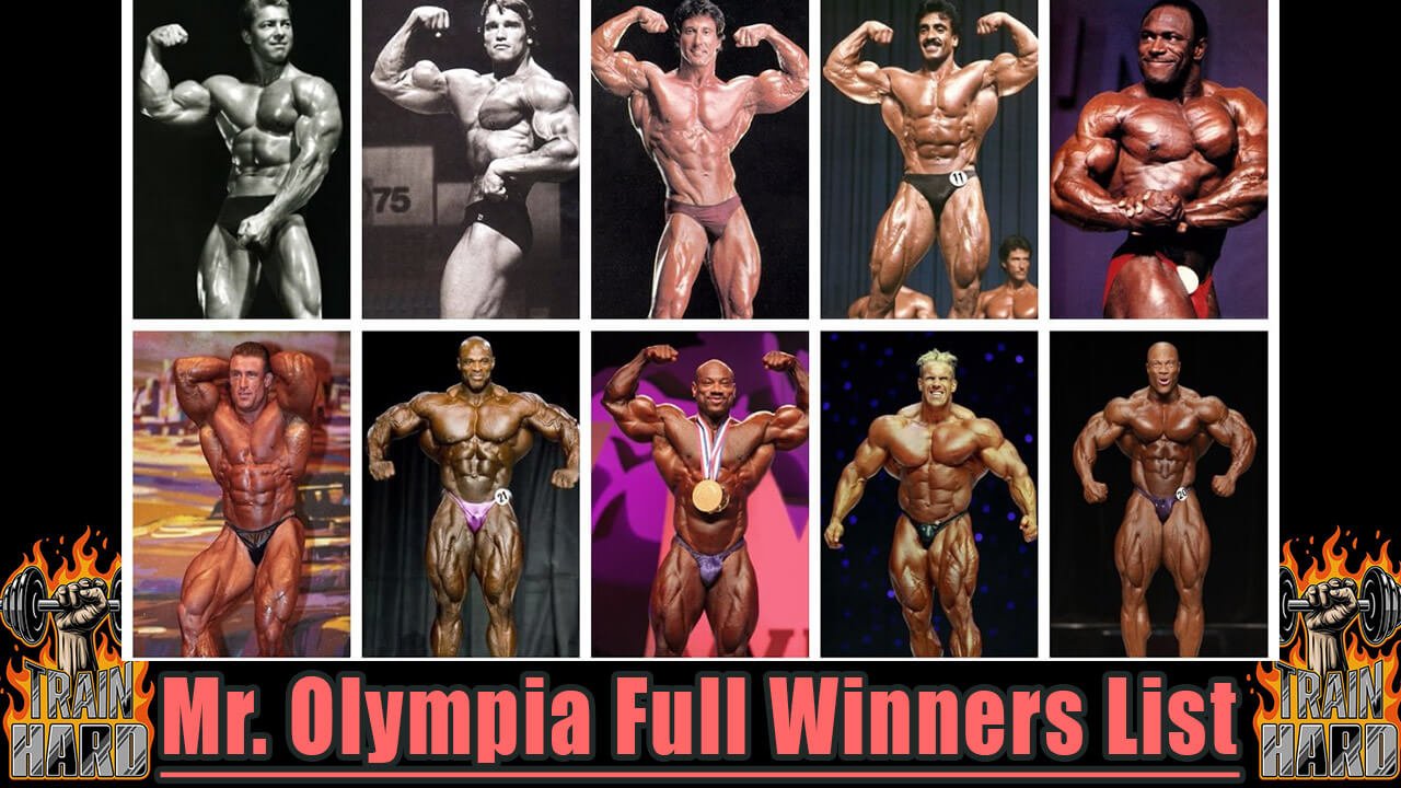 Mr. Olympia Full Winners List