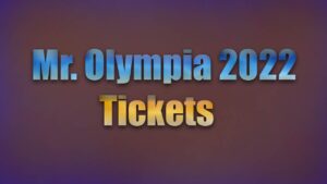 Mr. Olympia Tickets