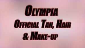Tan, Hair & Make-up for Olympia