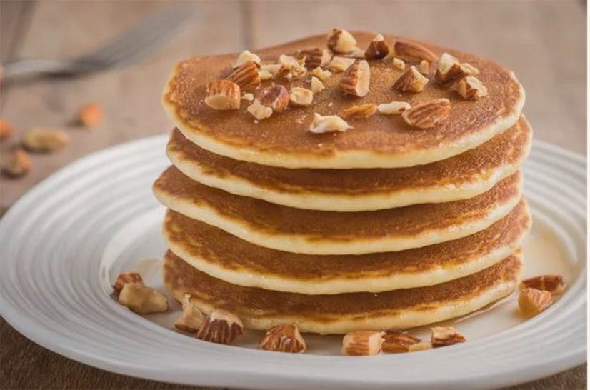 Chocolate Protein Pancakes
