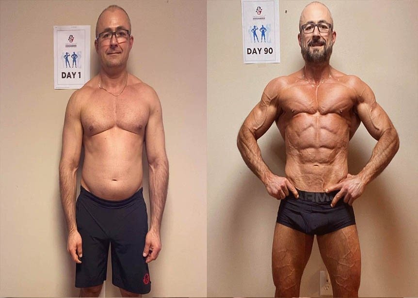 Bodybuilding Before and After Challenges