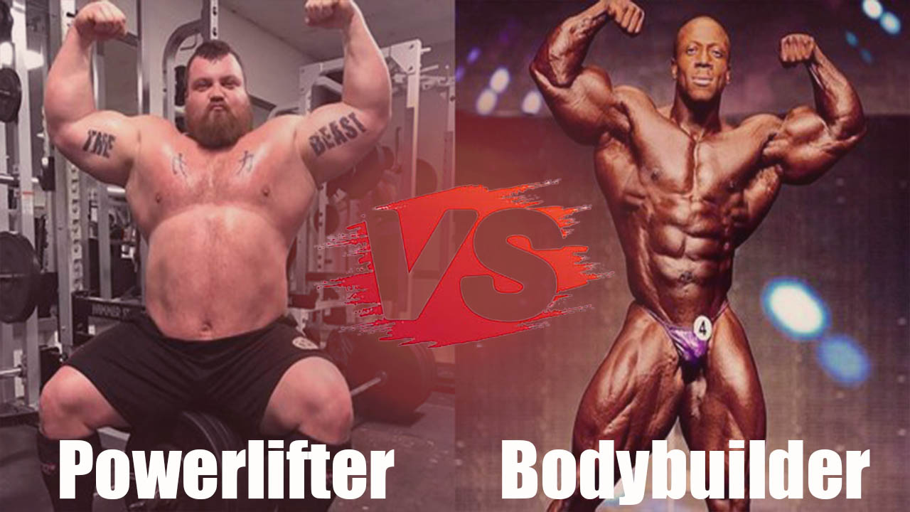 Powerlifter vs Bodybuilder