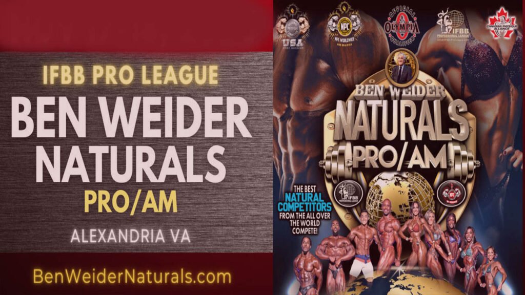 IFBB Pro League Ben Weider Natural Pro