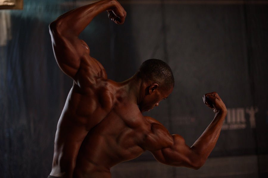 Bodybuilder Back Pose