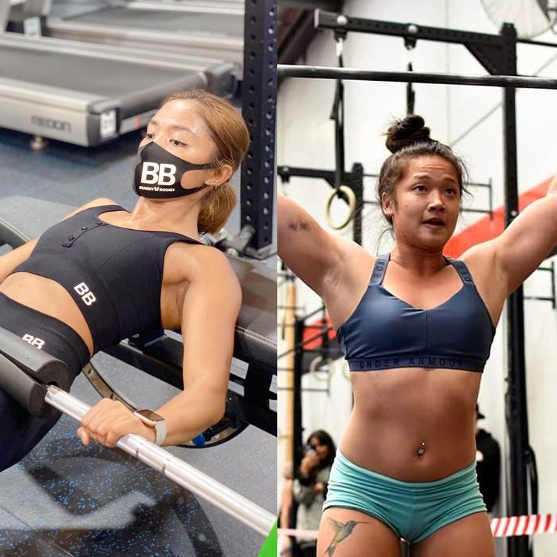 Female Bodybuilder Asian